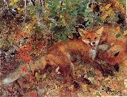 bruno liljefors, Foxes